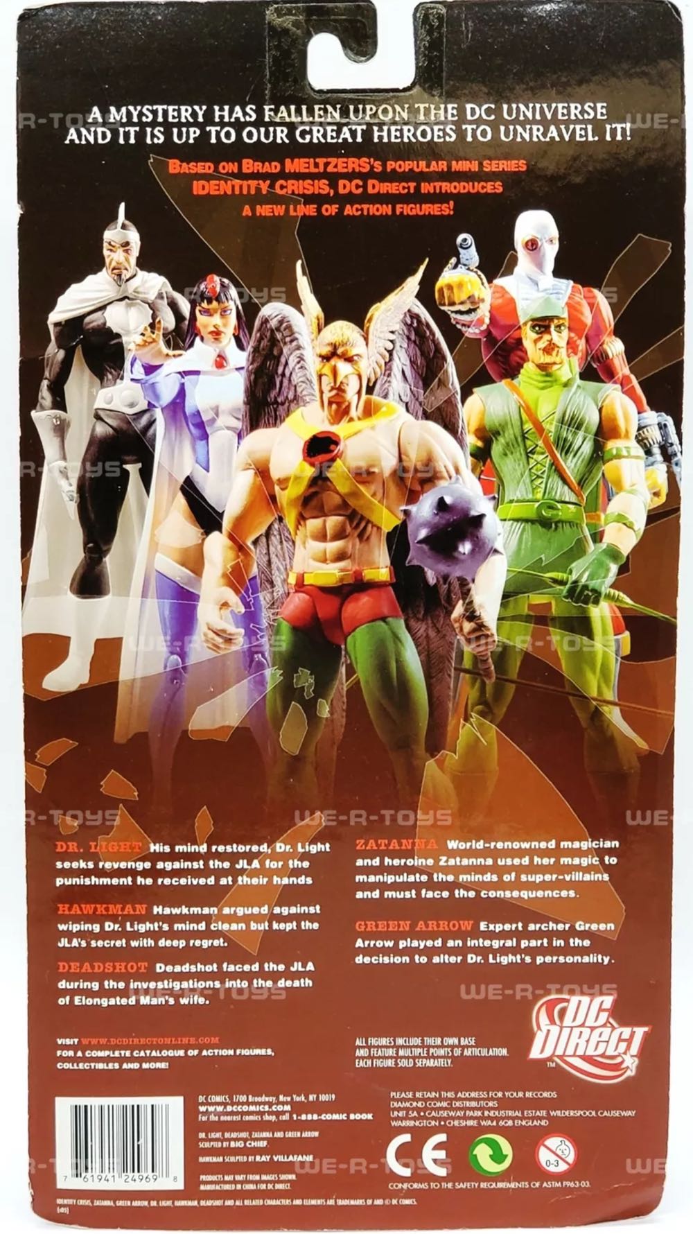 Hawkman - DC Direct (Identity Crisis) action figure collectible [Barcode 761941249698] - Main Image 4
