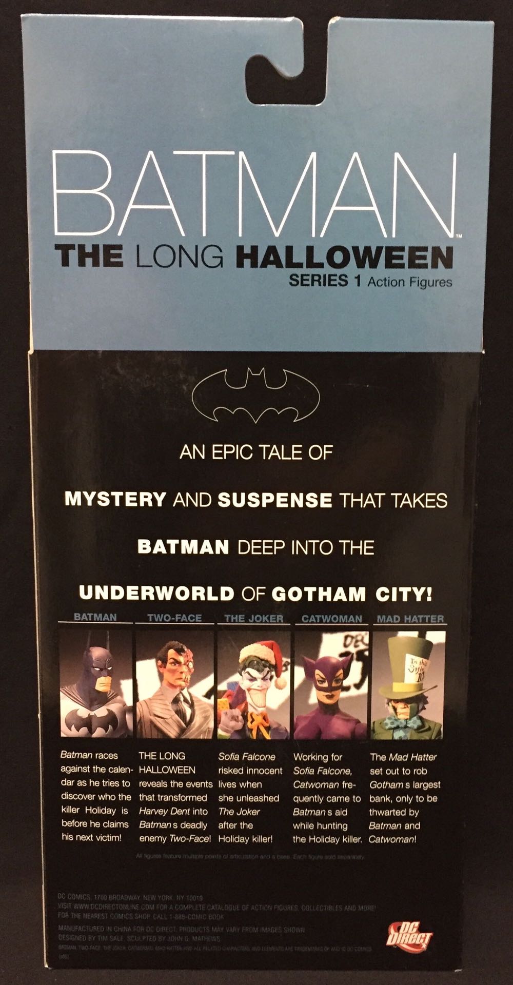 Batman - DC Direct (Batman: The Long Halloween) action figure collectible [Barcode 761941249766] - Main Image 2