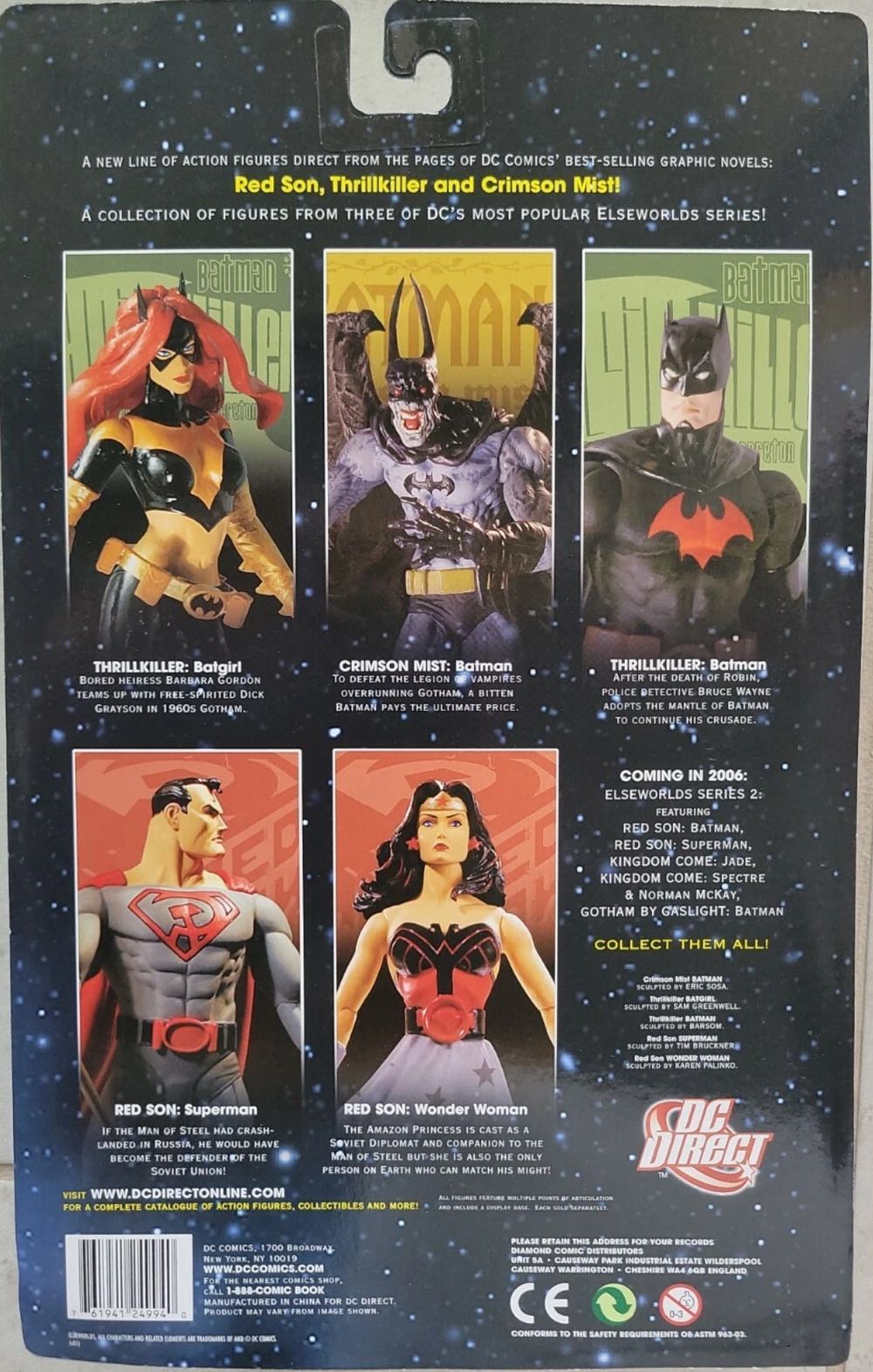 Thrillkiller Batman - DC Direct (DC Direct Elseworlds) action figure collectible [Barcode 761941249940] - Main Image 4