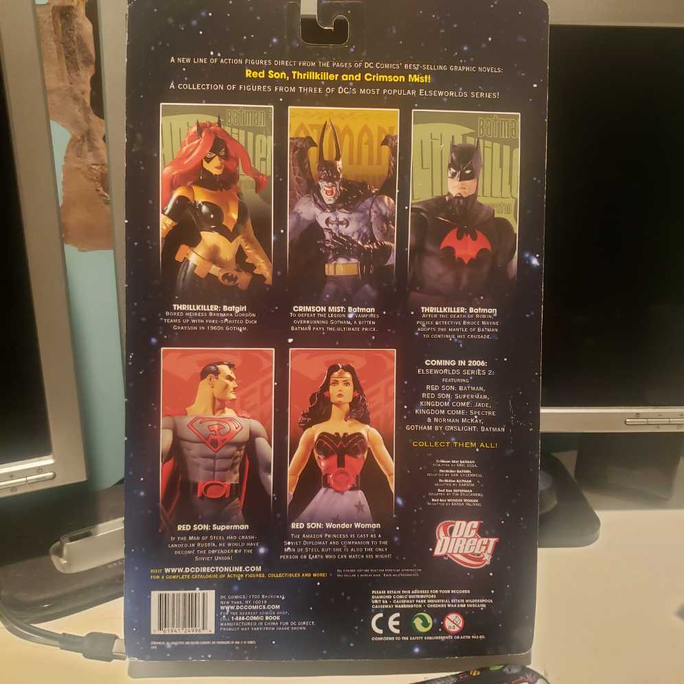 Red Son - Wonder Woman - DC Direct (Dc Direct Elseworlds Series) action figure collectible [Barcode 761941249964] - Main Image 3