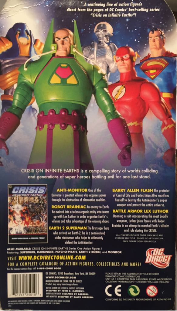 Crisis on Infinite Earths - Series 2 - Anti-Monitor - DC Direct (Crisis On Infinite Earths Series 2) action figure collectible [Barcode 761941250106] - Main Image 2