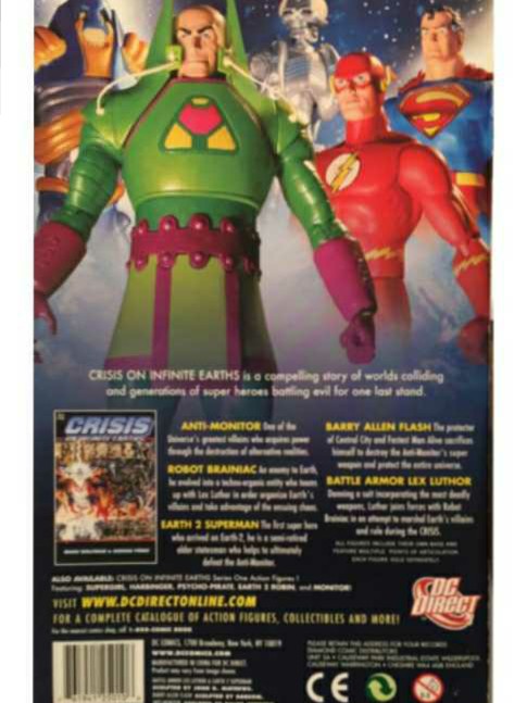 Crisis on Infinite Earths - Series 2 - Anti-Monitor - DC Direct (Crisis On Infinite Earths Series 2) action figure collectible [Barcode 761941250106] - Main Image 4