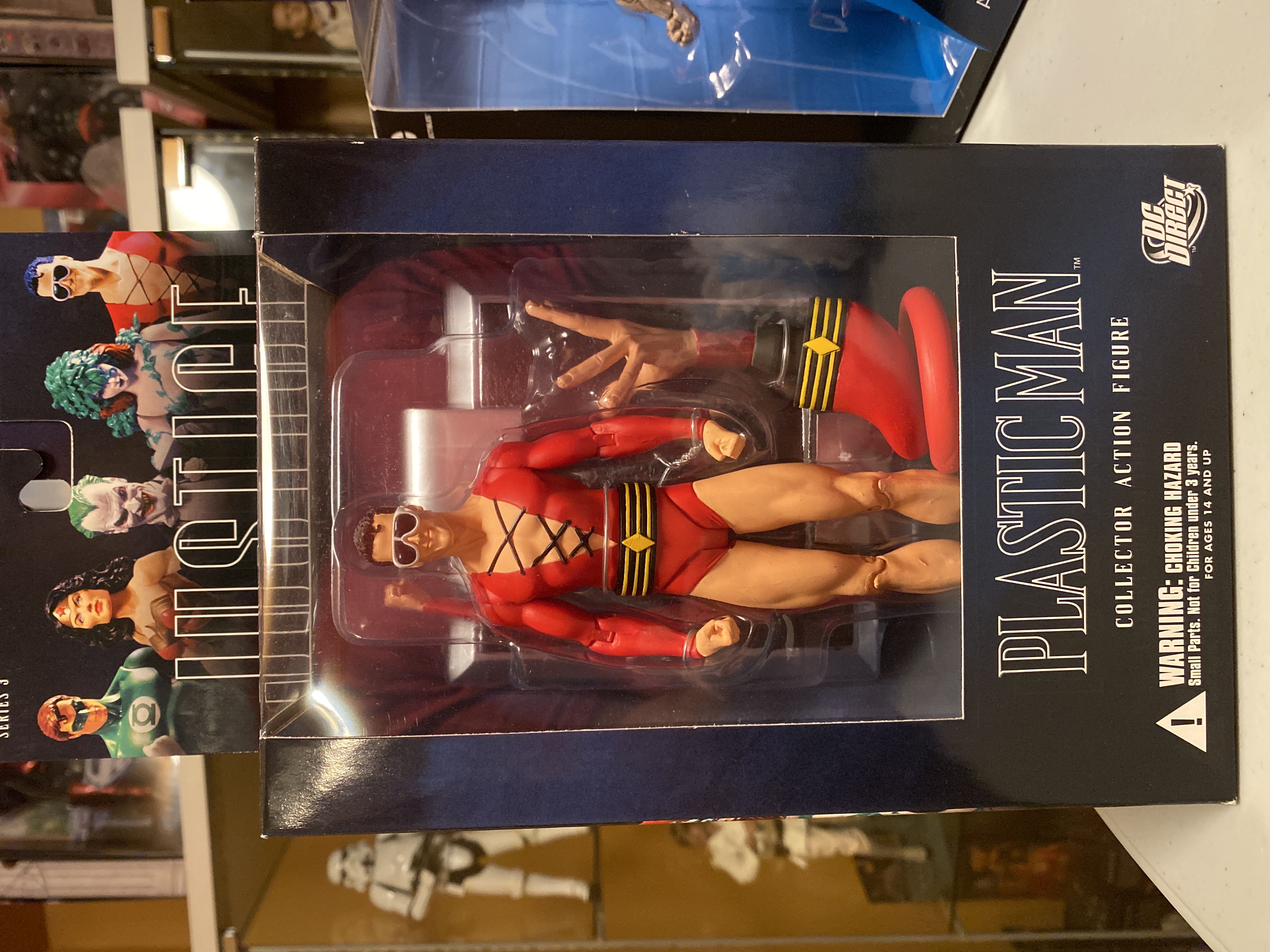 Alex Ross Justice - Series 3 - Plastic Man - DC Direct (Justice League Alex Ross Series) action figure collectible [Barcode 761941253541] - Main Image 3