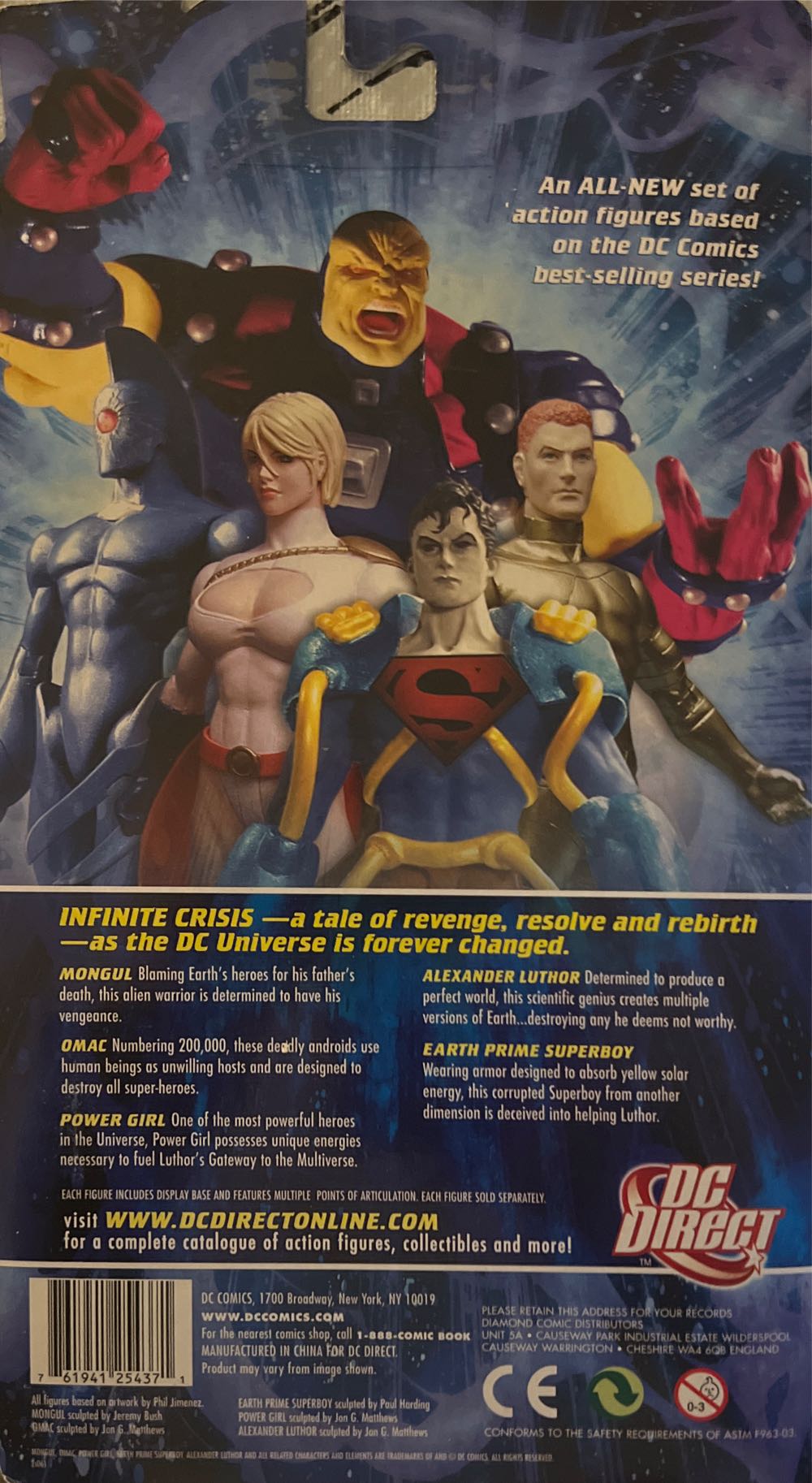 Earth Prime Superboy - DC Direct (DC Direct Infinite Crisis) action figure collectible [Barcode 761941254371] - Main Image 2