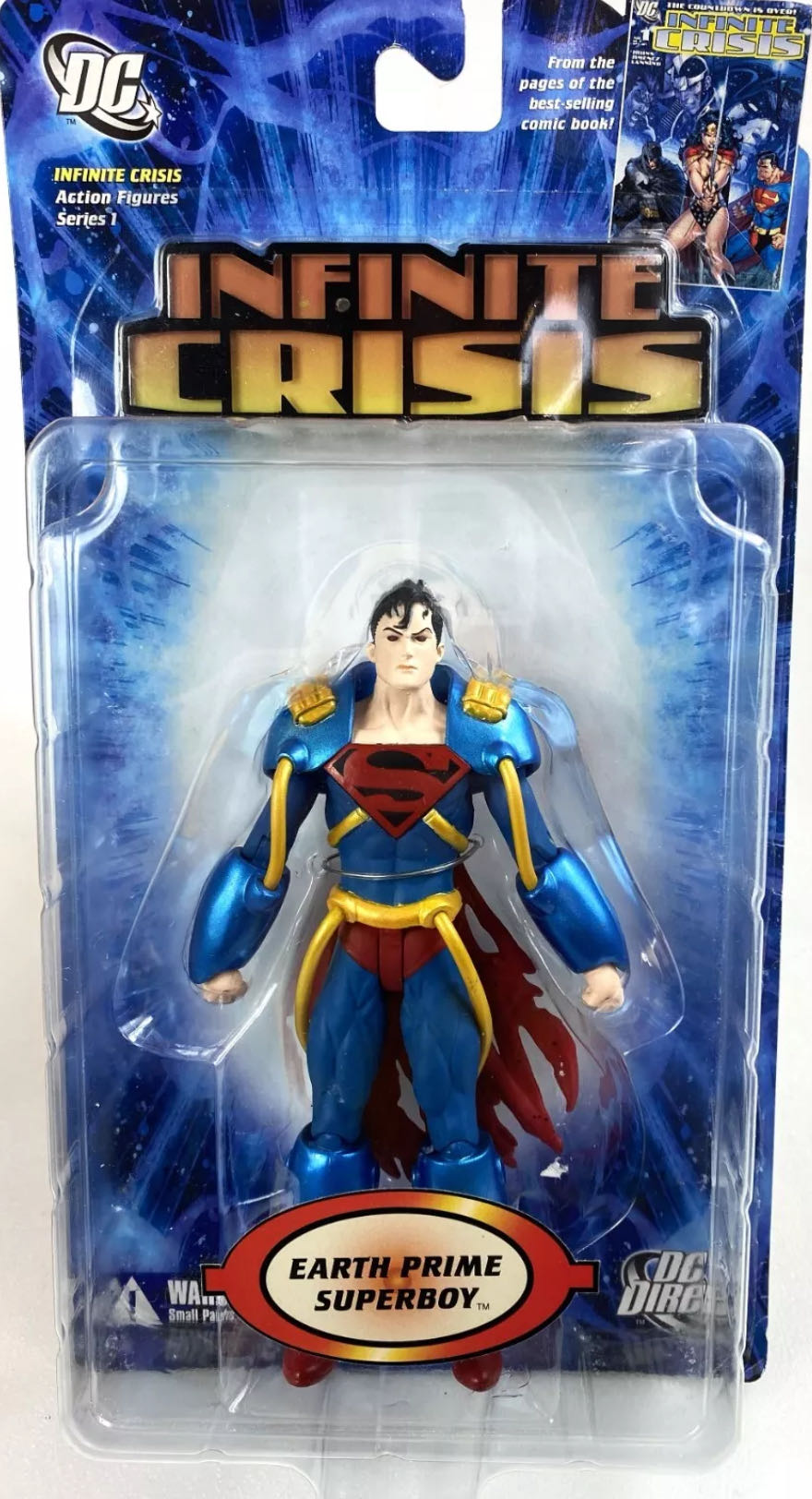 Earth Prime Superboy - DC Direct (DC Direct Infinite Crisis) action figure collectible [Barcode 761941254371] - Main Image 3