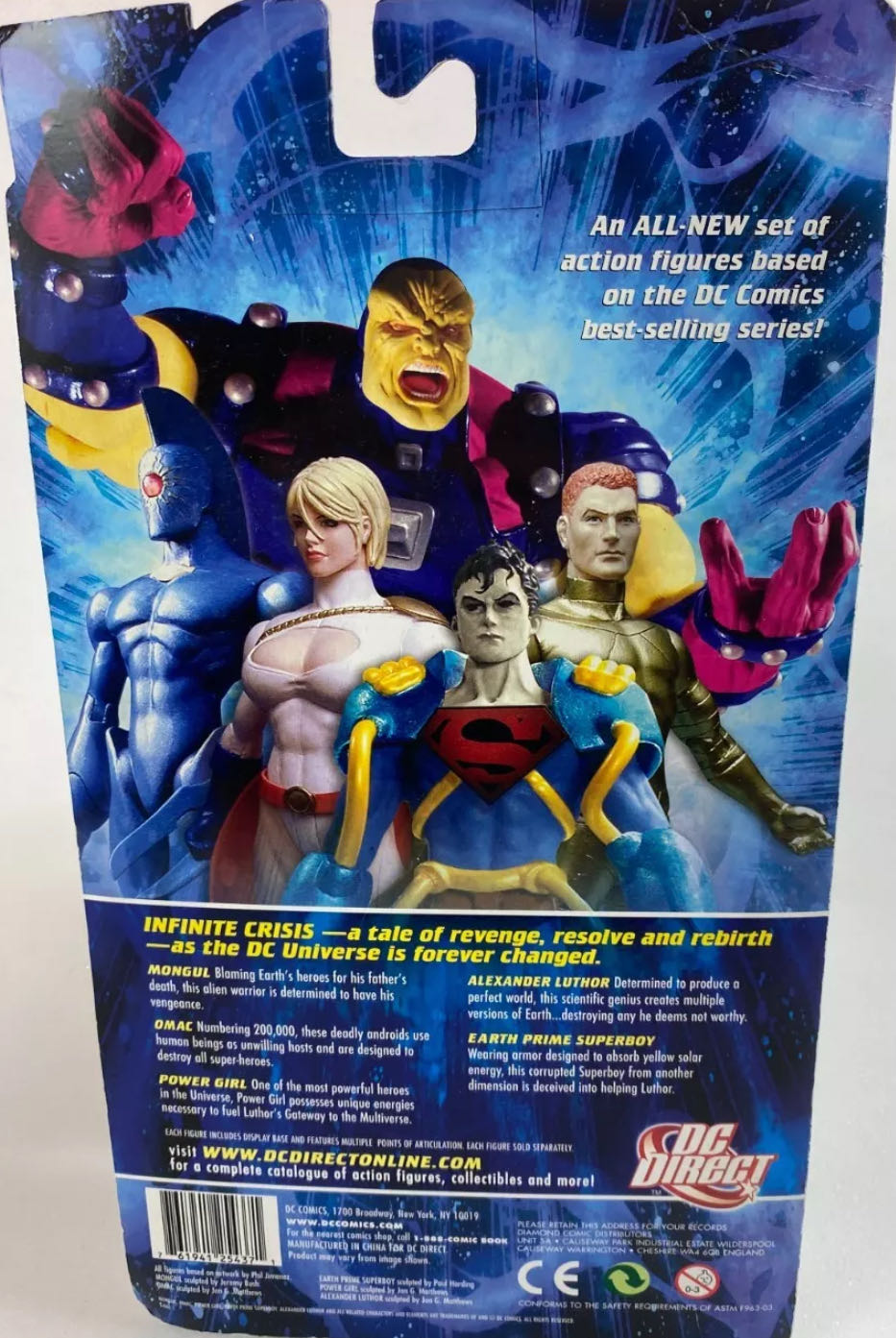 Earth Prime Superboy - DC Direct (DC Direct Infinite Crisis) action figure collectible [Barcode 761941254371] - Main Image 4