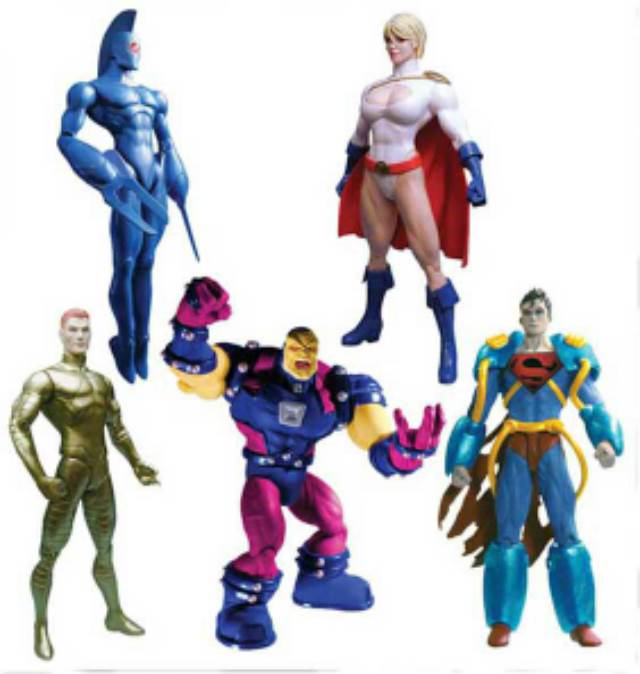 Infinite Crisis - Series 1 - Alexander Luthor - DC Direct (DC Direct Infinite Crisis) action figure collectible [Barcode 761941254388] - Main Image 2