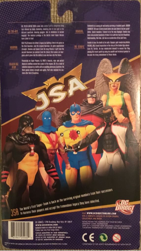 Hawkgirl - DC Direct (DC Direct JSA) action figure collectible [Barcode 761941254609] - Main Image 2