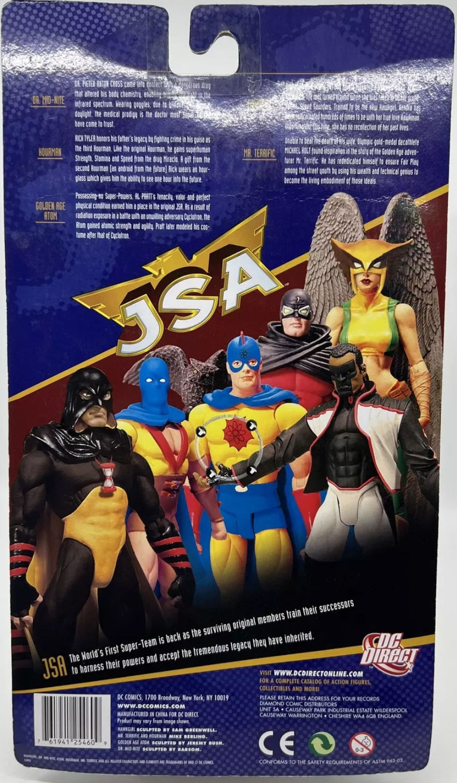 Hawkgirl - DC Direct (DC Direct JSA) action figure collectible [Barcode 761941254609] - Main Image 4