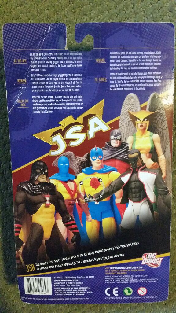Hourman - JSA (DC Direct) (DC Direct JSA) action figure collectible [Barcode 761941254623] - Main Image 2