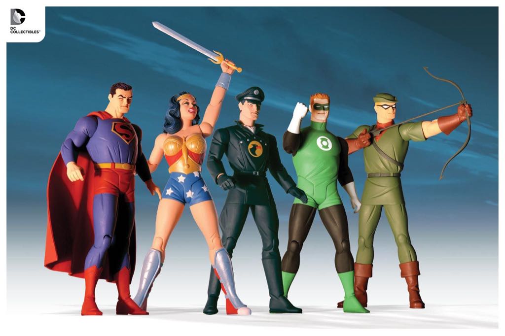 Green Lantern - DC Direct (DC Direct - The New Frontier) action figure collectible [Barcode 761941254777] - Main Image 2