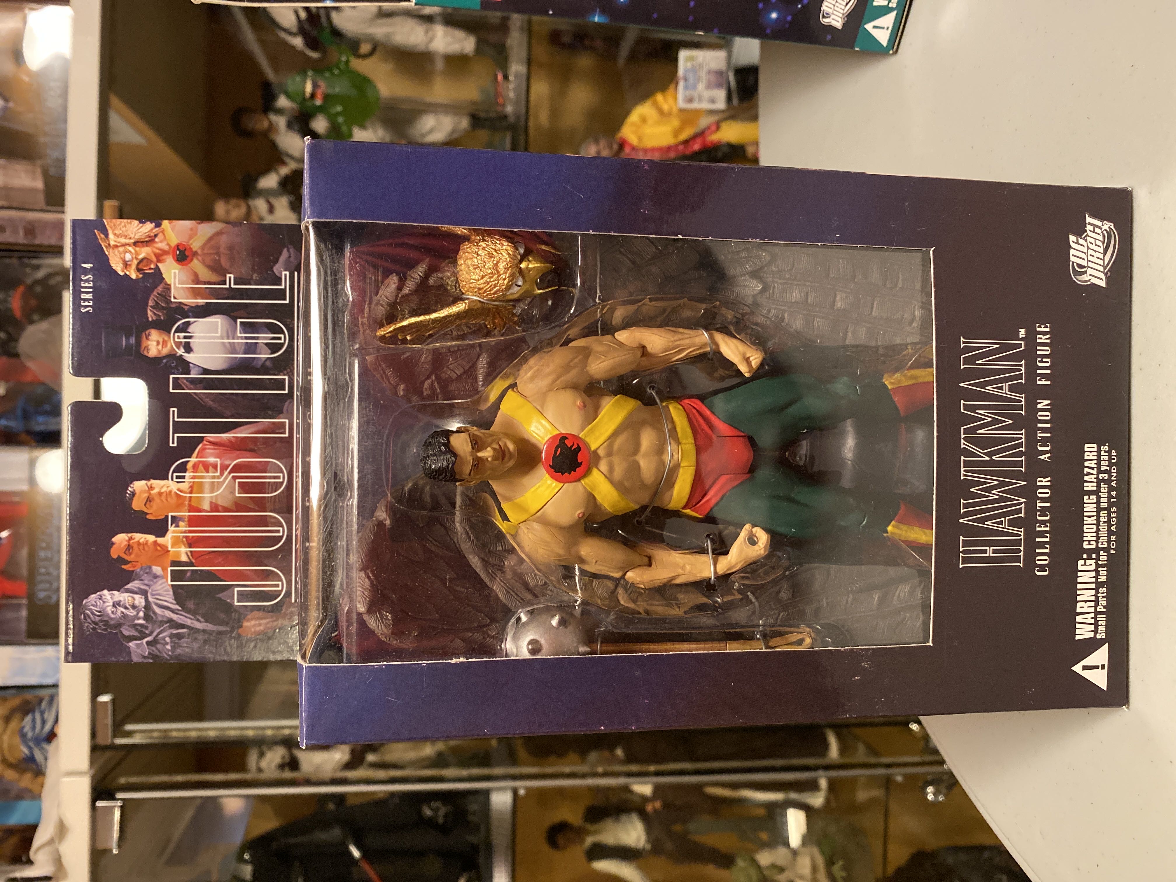 Hawkman - DC Direct (DC Direct Justice League Alex Ross) action figure collectible [Barcode 761941255118] - Main Image 3