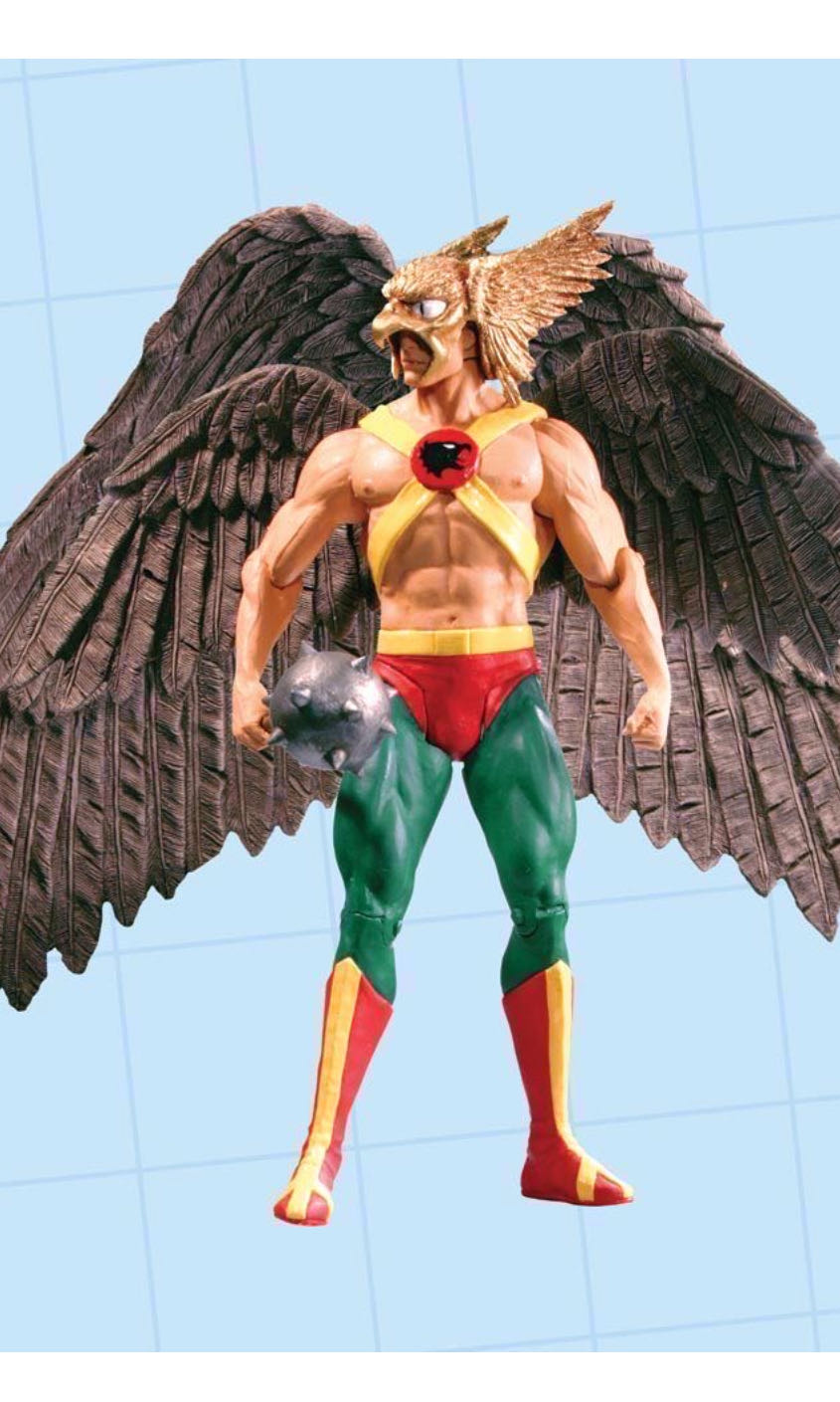 Hawkman - DC Direct (DC Direct Justice League Alex Ross) action figure collectible [Barcode 761941255118] - Main Image 4