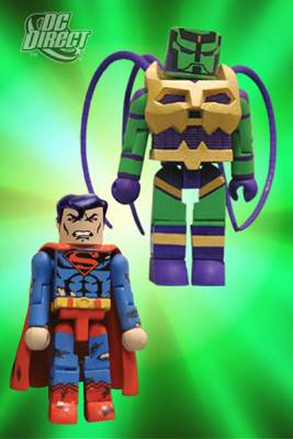 Minimates - Superman, Brainiac 13  action figure collectible [Barcode 761941257280] - Main Image 2