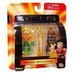Aquaman & Ocean Master - Art Asylum (DC Universe Minimates Series: 3) action figure collectible [Barcode 761941257358] - Main Image 1