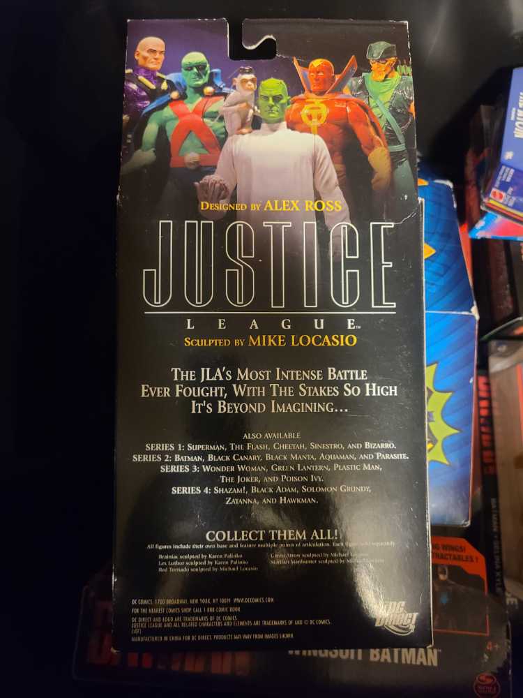 Martian Manhunter - DC Direct (Justice League - Alex Ross) action figure collectible [Barcode 761941257556] - Main Image 3