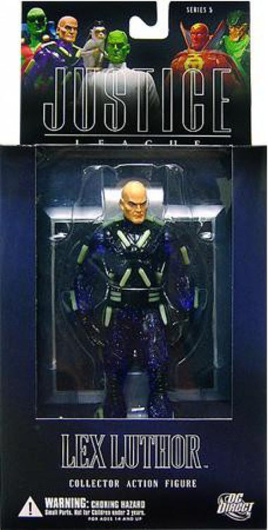 Lex Luthor (Alex Ross- Justice) - DC Direct (DC Direct - JUSTICE League - Alex Ross) action figure collectible [Barcode 761941257594] - Main Image 3