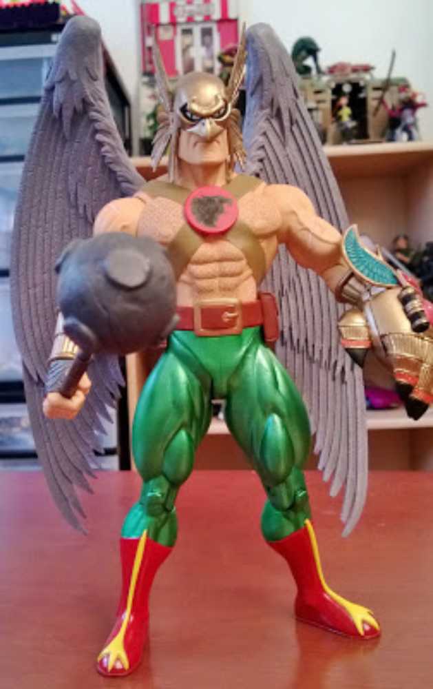 DC Direct Superman/Batman Public Enemies 2 Hawkman - DC Direct (Superman/Batman Public Enemies) action figure collectible [Barcode 761941257631] - Main Image 4