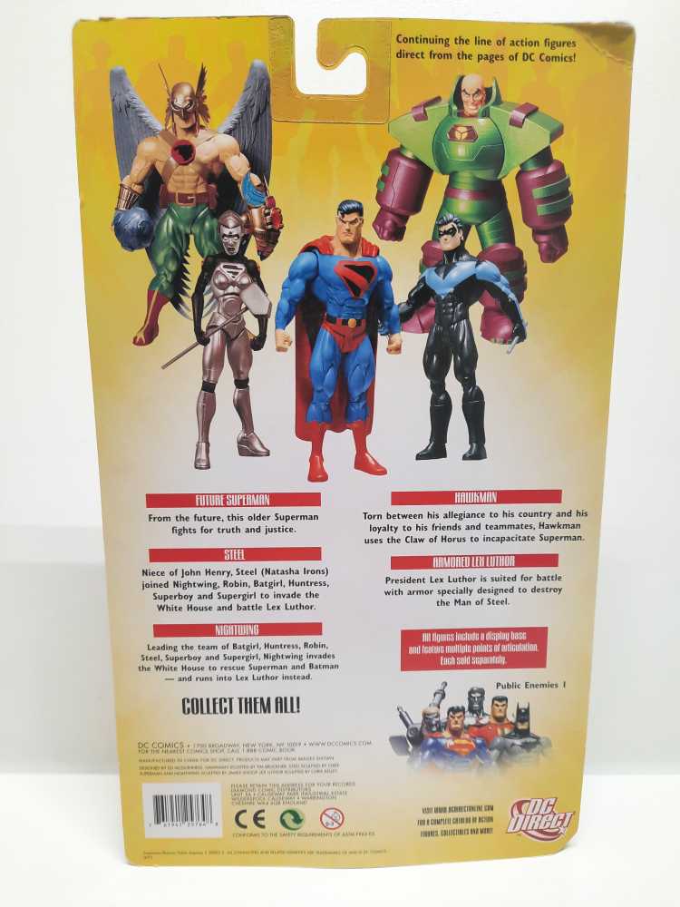 Steel [Natasha Irons] - DC Direct (Superman / Batman) action figure collectible [Barcode 761941257648] - Main Image 2