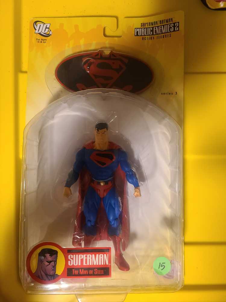 Superman Public Enemies The Man of Steel - DC Direct/DC Collectibles (Ed McGuinness) (Superman/Batman: Public Enemies 2) action figure collectible [Barcode 761941257655] - Main Image 2