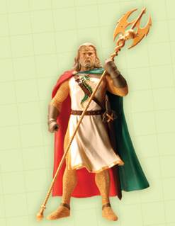 Kingdom Come - Series 4 - Aquaman - DC Direct (DC Direct Kingdom Come) action figure collectible [Barcode 761941258034] - Main Image 2