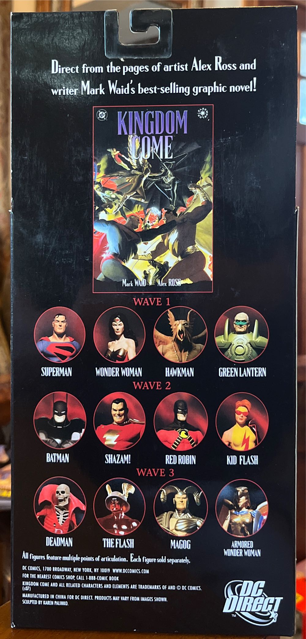 Kingdom Come - Series 4 - Aquaman - DC Direct (DC Direct Kingdom Come) action figure collectible [Barcode 761941258034] - Main Image 3