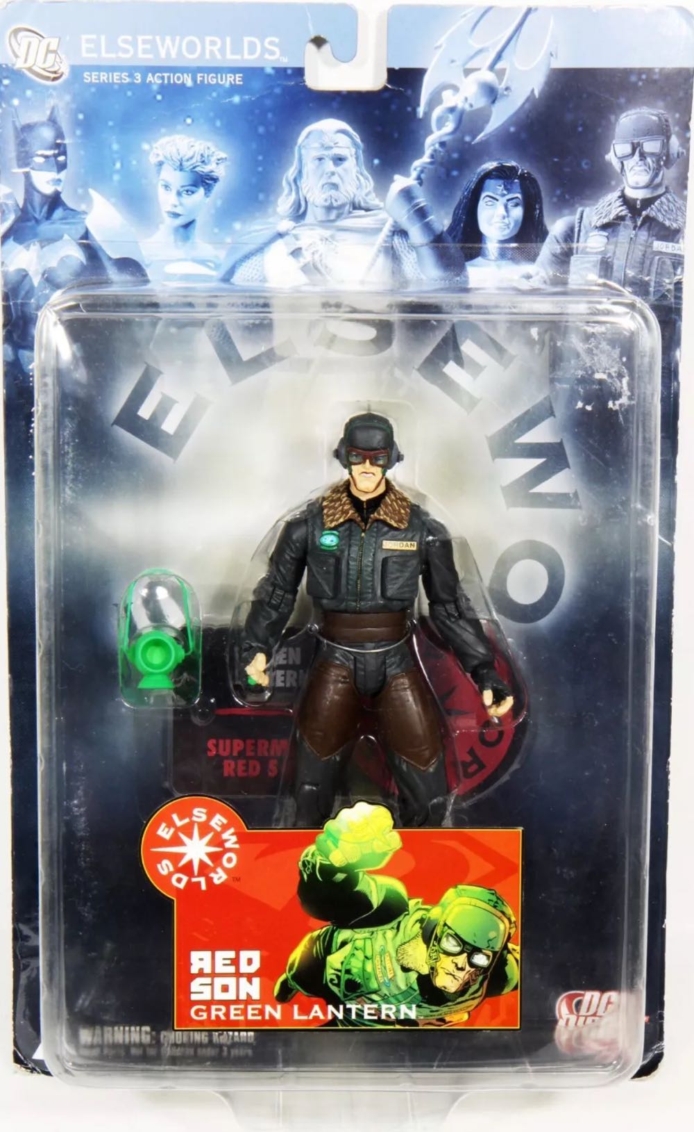 Red Son: Green Lantern - DC Direct (DC Direct Elseworlds) action figure collectible [Barcode 761941258058] - Main Image 3