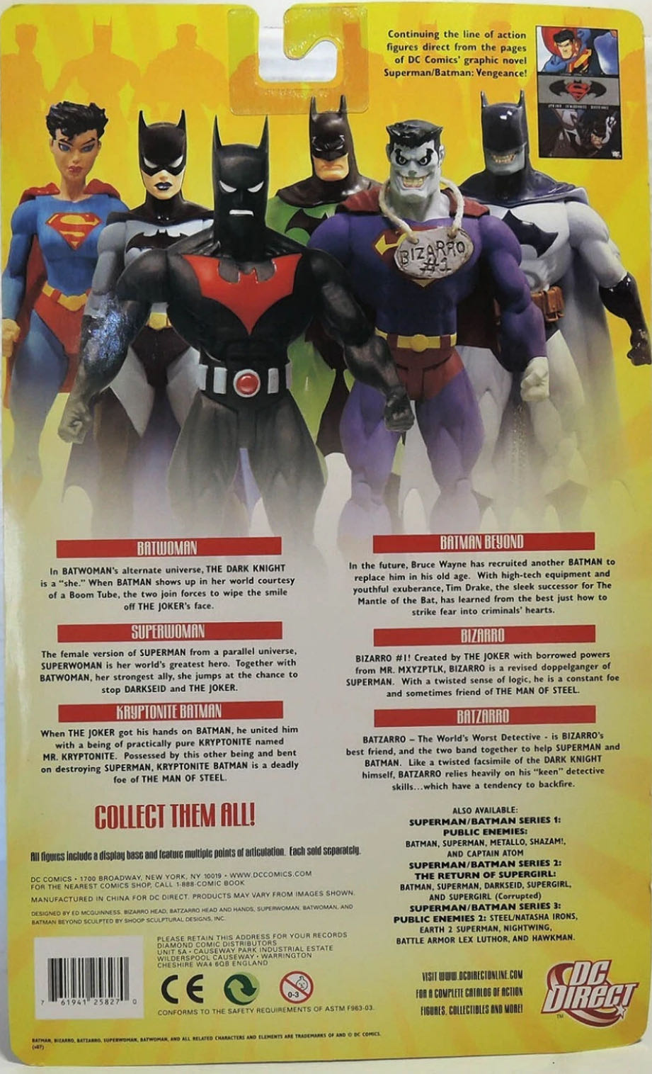 Batman Kriptonite Superman/Batman: Vengeance - DC Direct (Superman/Batman: Vengence) action figure collectible [Barcode 761941258270] - Main Image 4