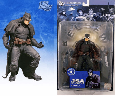 JSA The Liberty Files: Batman - DC Direct (DC Direct Elseworlds) action figure collectible [Barcode 761941260051] - Main Image 4