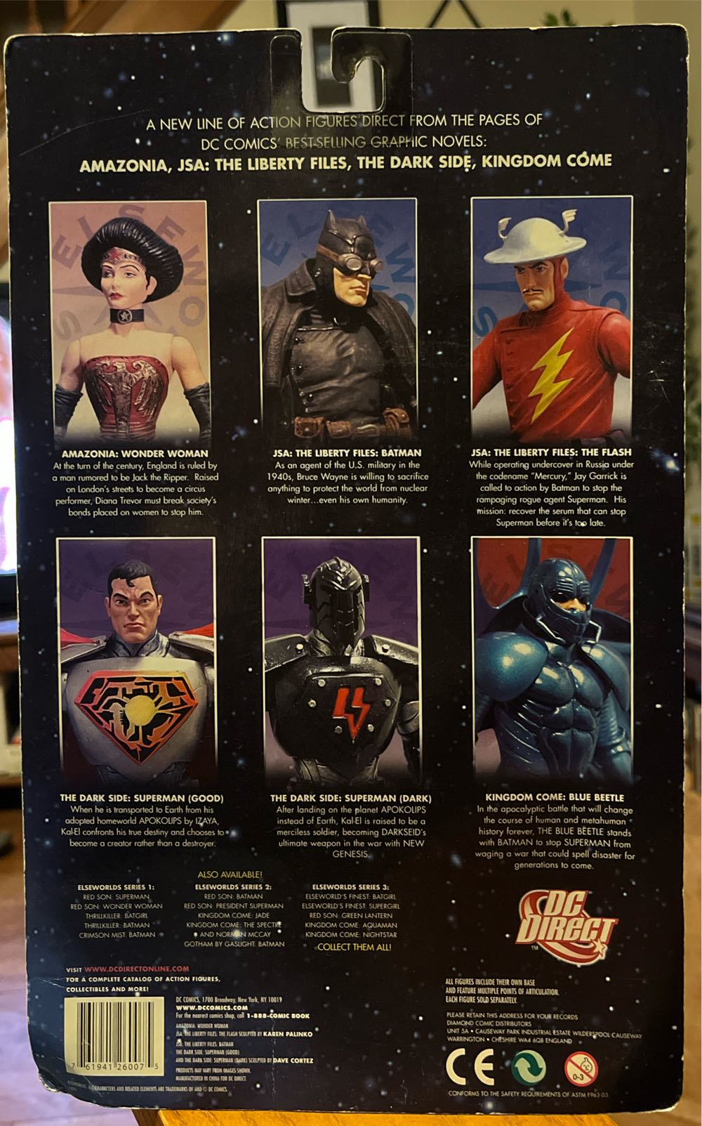 Superman The Dark Side: Superman Good - DC Direct (DC Direct Elseworlds) action figure collectible [Barcode 761941260075] - Main Image 4