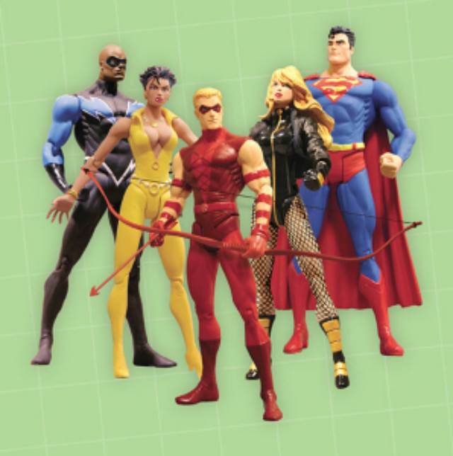 Justice League Superman Series 1 - DC Direct (DC Direct - Justice League of America) action figure collectible [Barcode 761941260143] - Main Image 2