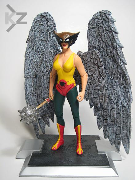 Hawkgirl - DC Direct (Justice League Alex Ross Series) action figure collectible [Barcode 761941260372] - Main Image 4