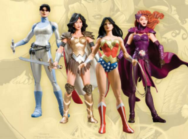 Donna Troy as Wonder Woman - DC Direct (DC Direct Wonder Woman) action figure collectible [Barcode 761941260686] - Main Image 2