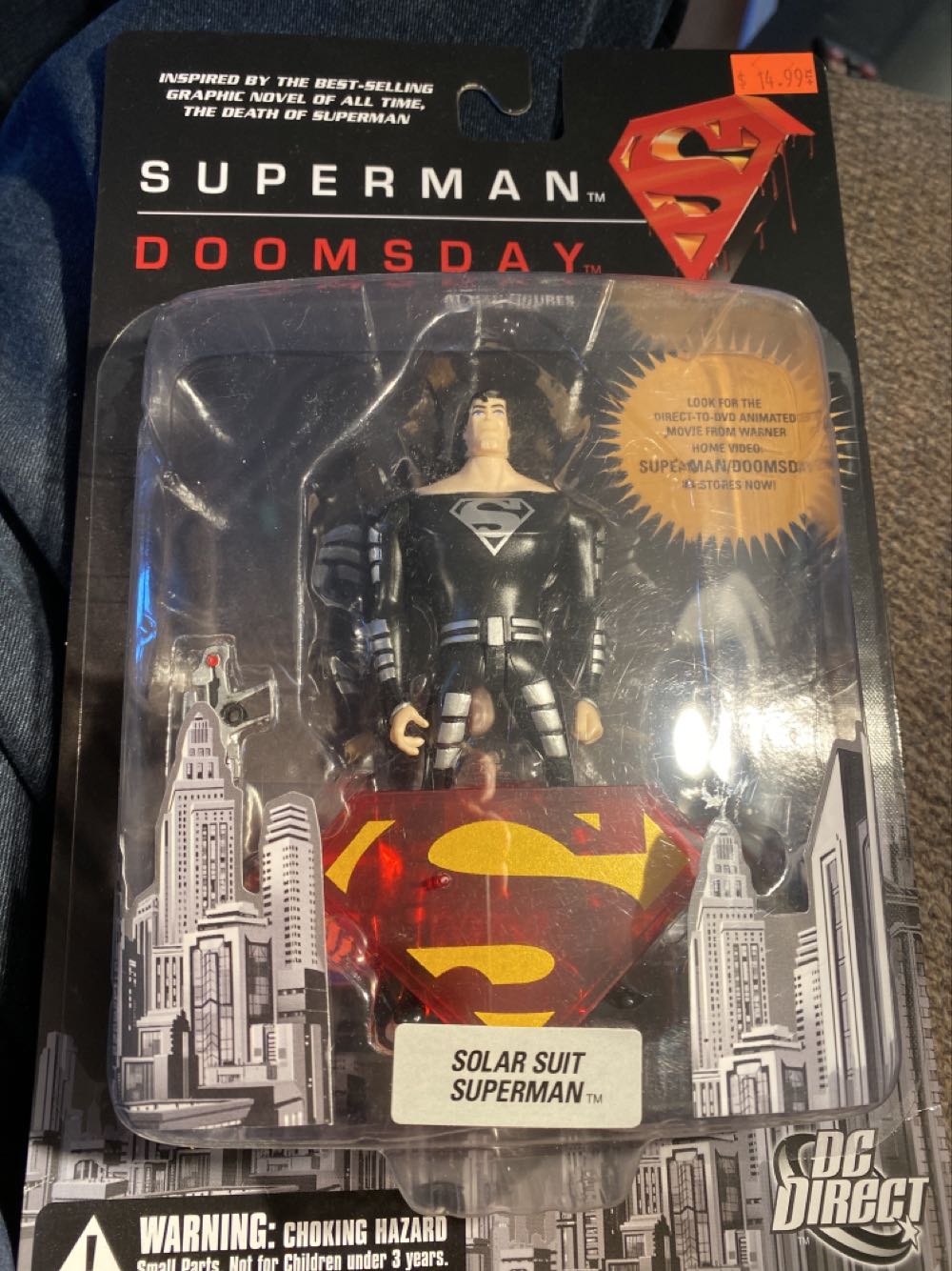 Superman DoomsdaybSolar Suit Superman - DC Direct (Superman | Doomsday) action figure collectible [Barcode 761941261034] - Main Image 3