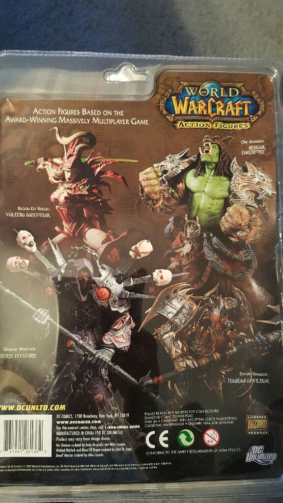 Orc Shaman Rehgar Earthfury - DC Direct (Blizzard) action figure collectible [Barcode 761941261362] - Main Image 2