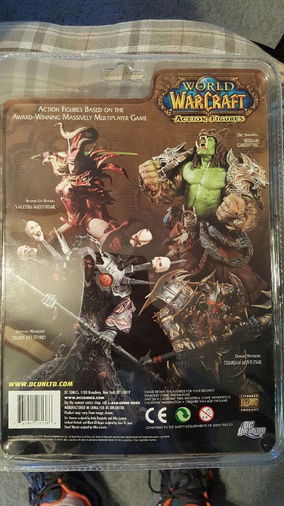 Undead Warlock Metal Felstorm - DC Direct (Blizzard) action figure collectible [Barcode 761941261386] - Main Image 2