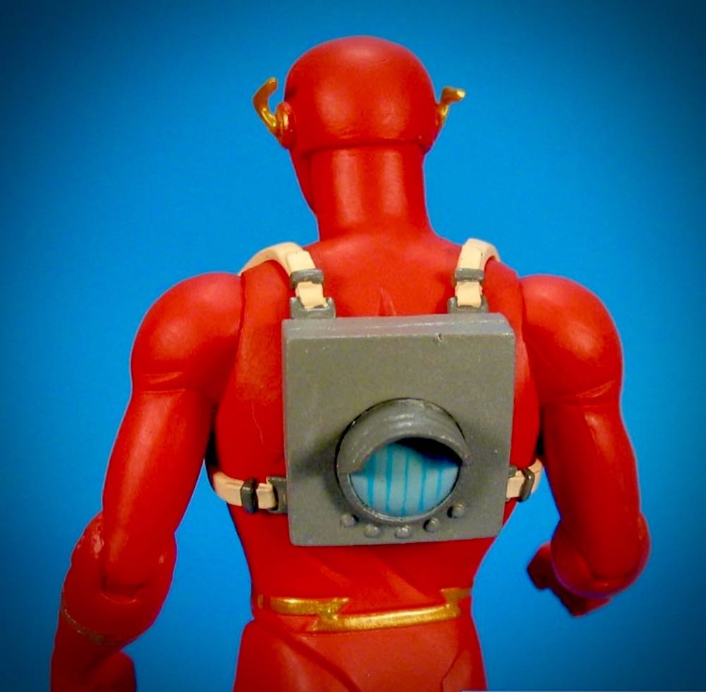 DC Direct DC: The New Frontier Flash 6.5” Action Figure - DC Direct (DC The New Frontier) action figure collectible [Barcode 761941265148] - Main Image 4