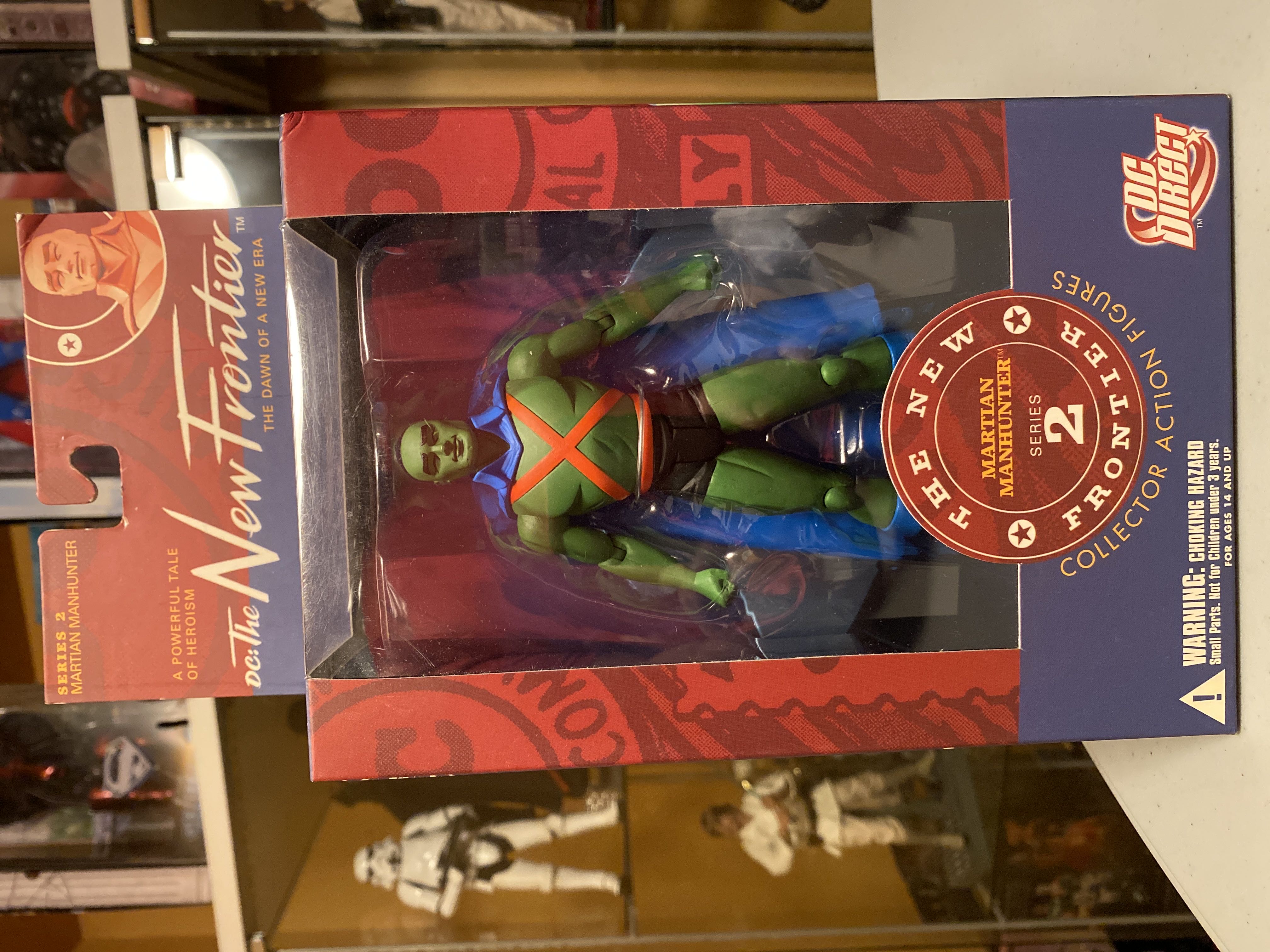 Martian Manhunter - DC Direct (DC Direct Justice League The New Frontier) action figure collectible [Barcode 761941265155] - Main Image 2