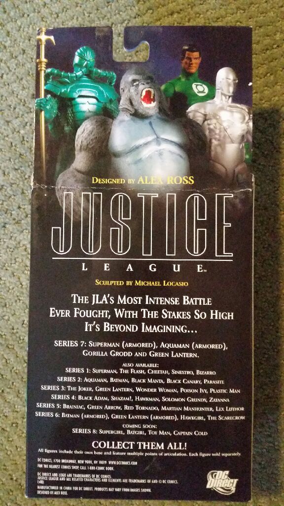 Aquaman [Armored] - DC Direct (Justice League - Alex Ross) action figure collectible [Barcode 761941265568] - Main Image 2