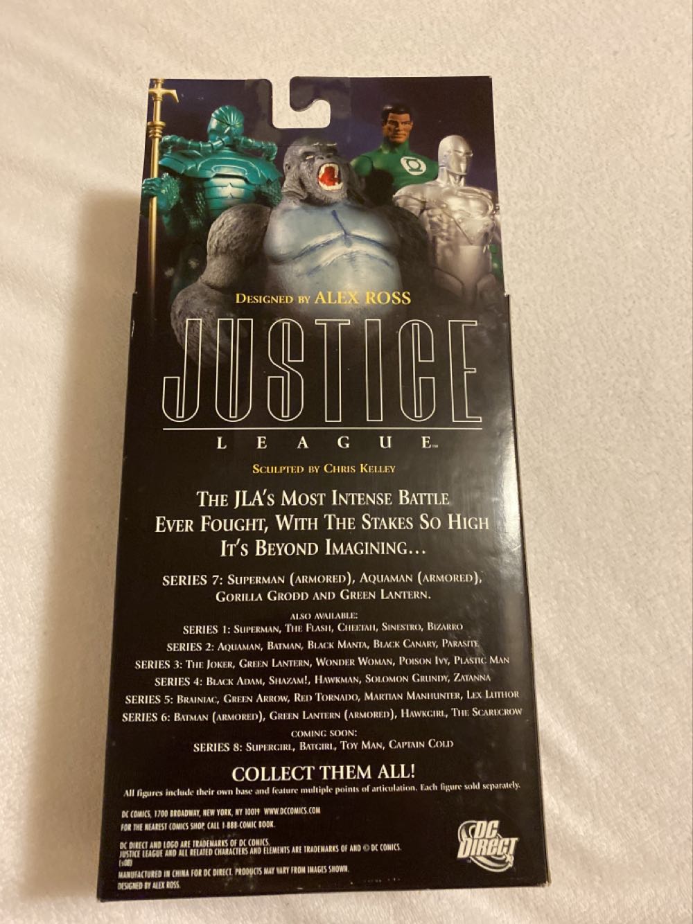 Superman [Armored] - DC Direct (Justice League - Alex Ross) action figure collectible [Barcode 761941265582] - Main Image 4