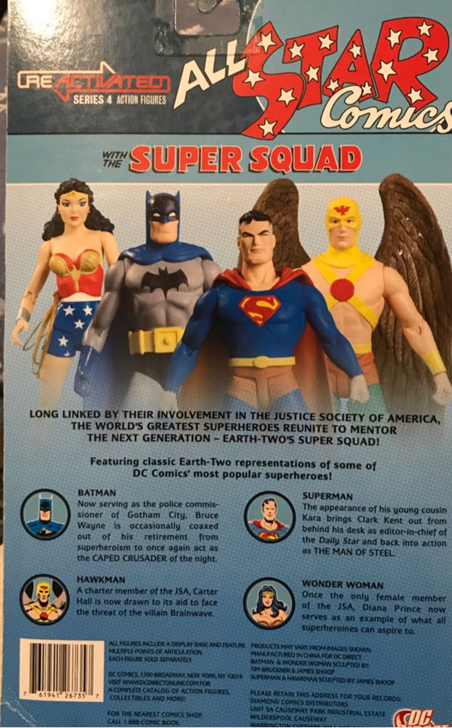 All Star Cómics  - DC Direct (Dc Direct Reactivated) action figure collectible [Barcode 761941267357] - Main Image 2