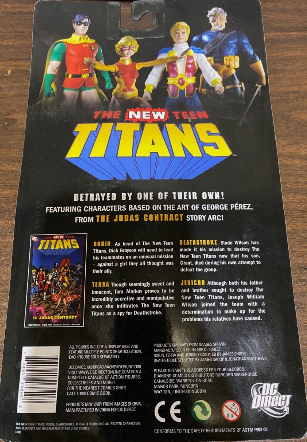 Deathstroke Slade Wilson - DC Direct (The New Teen Titans) action figure collectible [Barcode 761941268408] - Main Image 3