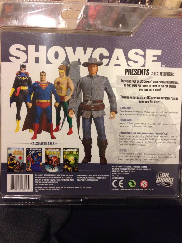 Jonah Hex - DC Direct (DC Direct - Showcase Presents) action figure collectible [Barcode 761941268569] - Main Image 2
