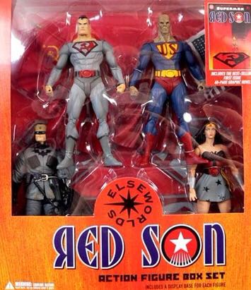 Elseworlds Red Son: Bizzaro, Superman, Wonder Woman, Batman - DC Direct (Elseworlds) action figure collectible [Barcode 761941268774] - Main Image 2