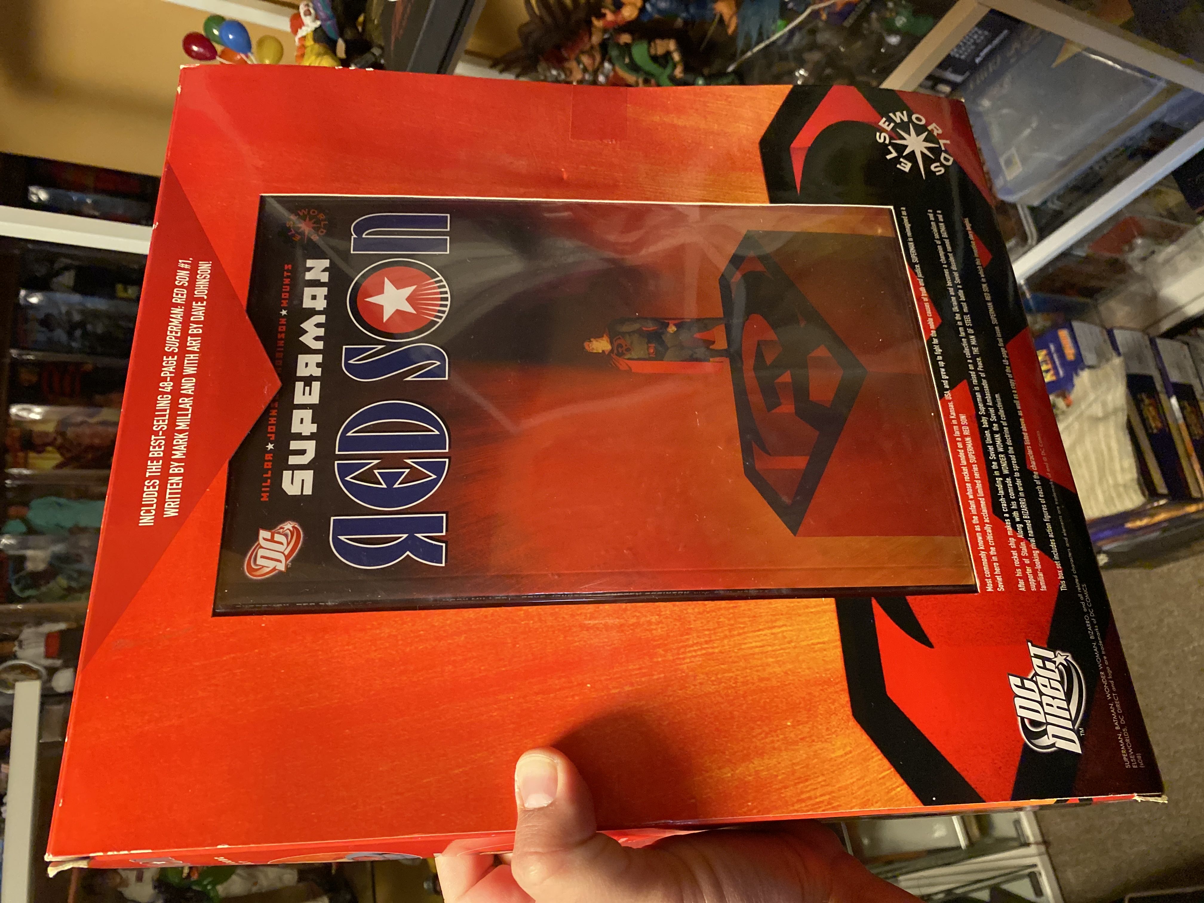 Elseworlds Red Son: Bizzaro, Superman, Wonder Woman, Batman - DC Direct (Elseworlds) action figure collectible [Barcode 761941268774] - Main Image 4