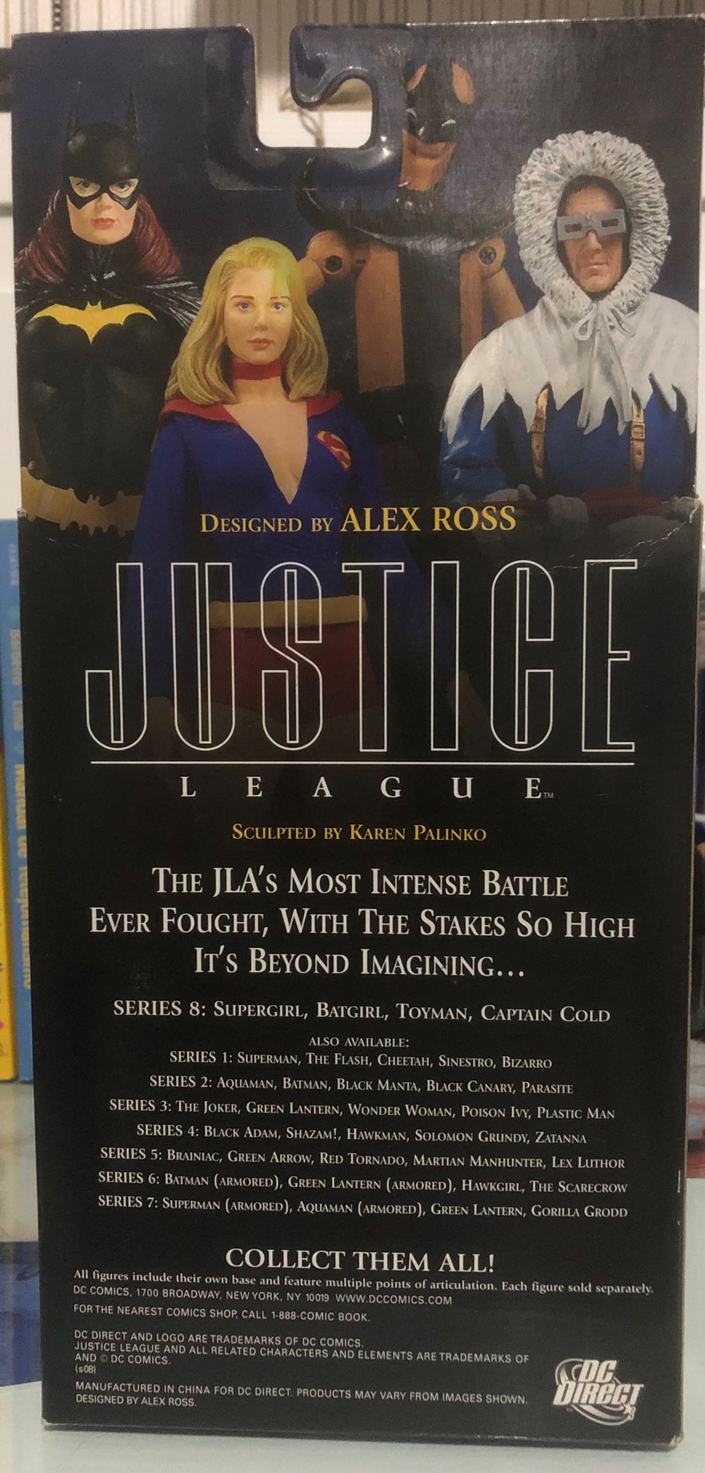 Batgirl - DC Direct (DC Direct Justice League Alex Ross) action figure collectible [Barcode 761941272085] - Main Image 4