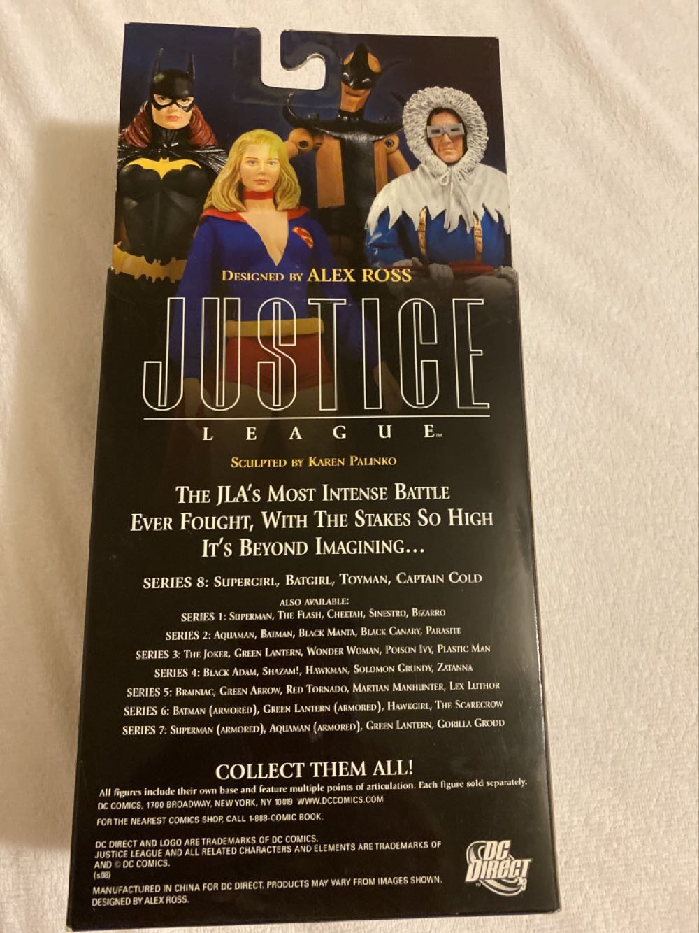 Ross: Supergirl - DC Direct (DC Direct Justice League Alex Ross) action figure collectible [Barcode 761941272092] - Main Image 4