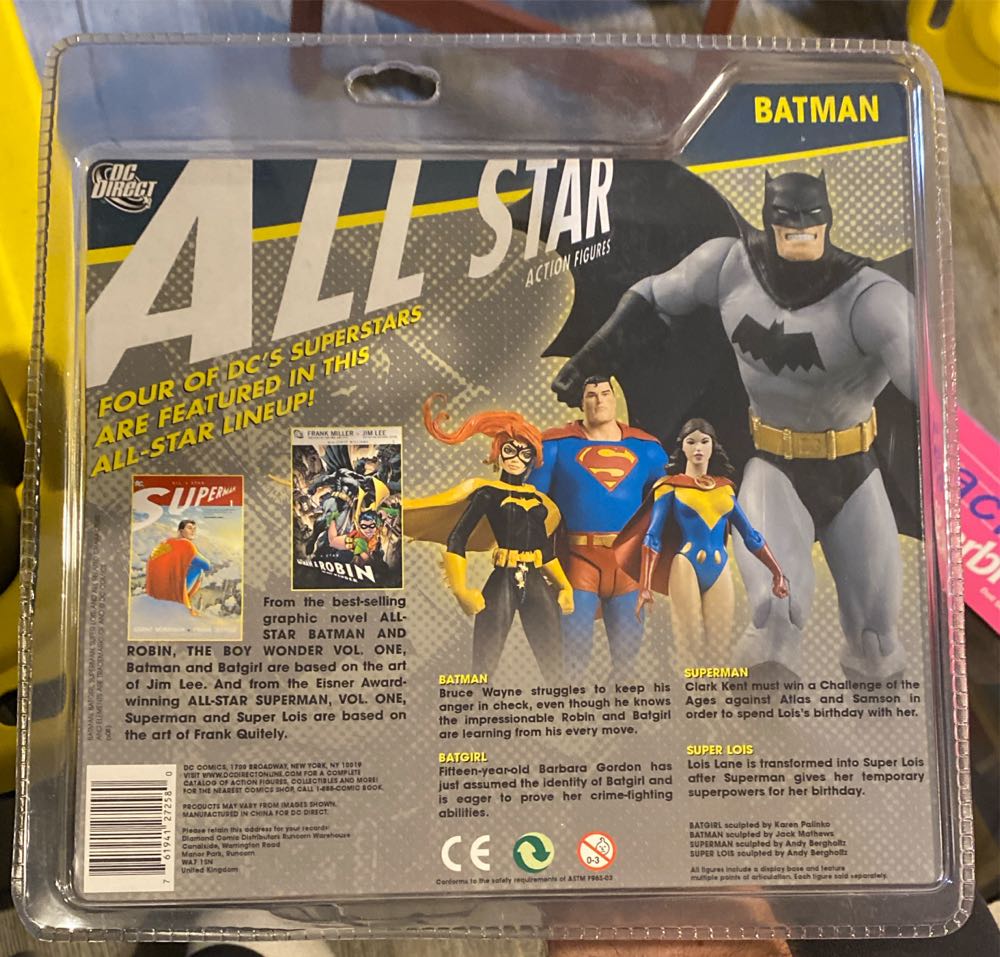 All Start Batman - DC Direct (DC Direct All Star) action figure collectible [Barcode 761941272580] - Main Image 2