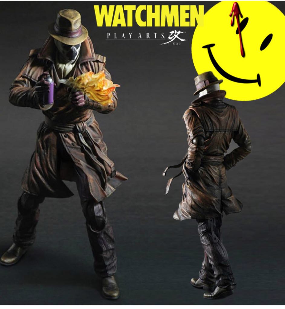 Watchmen Rorschach - DC Direct (Watchmen) action figure collectible [Barcode 761941275871] - Main Image 2