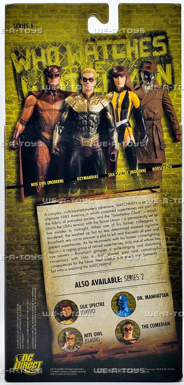 Watchmen Rorschach - DC Direct (Watchmen) action figure collectible [Barcode 761941275871] - Main Image 4